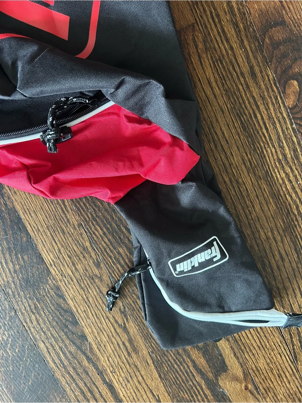 Franklin JR Baseball Bag (black & red)